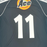 2000 Vasco Away Black Retro Soccer Jersey