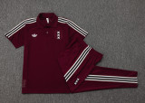 2025/26 AA Maroon POLO Sweater Tracksuit