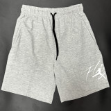2025 Jordan Grey Pure Cotton Fabric Casual Short Pants M16