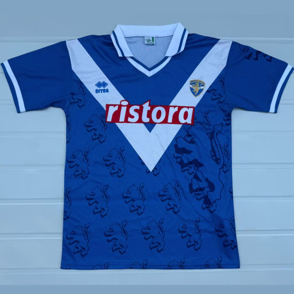 1997/1998 Brescia Home Blue Retro Soccer Jersey