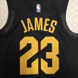 Cleveland JAMES #23 Black NBA Jerseys