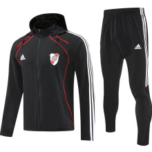 2025/26 River Plate Black Windbreaker Jacket（A Set）