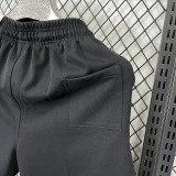 2025 Jordan Black Pure Cotton Fabric Casual Short Pants M001 红标