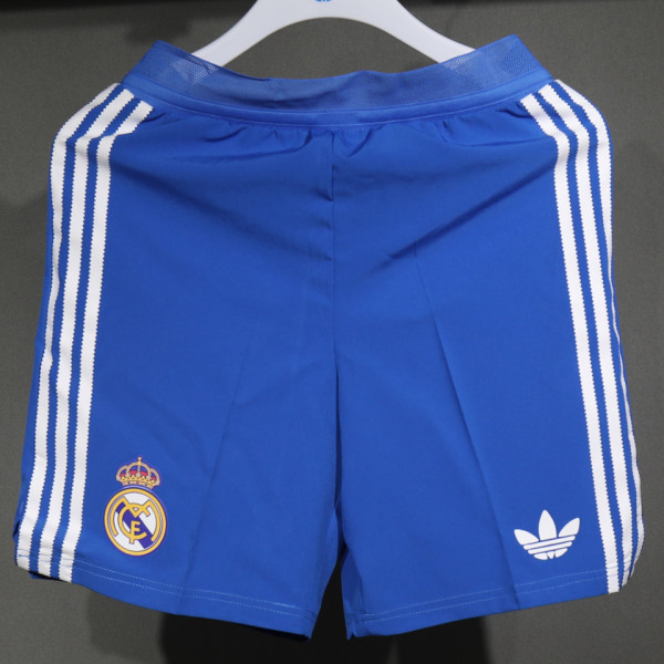 2025/26 RM Third Blue Player Version Shorts Pants  (A+球员版)