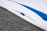 2025 Italy White Hoody Zipper Jacket