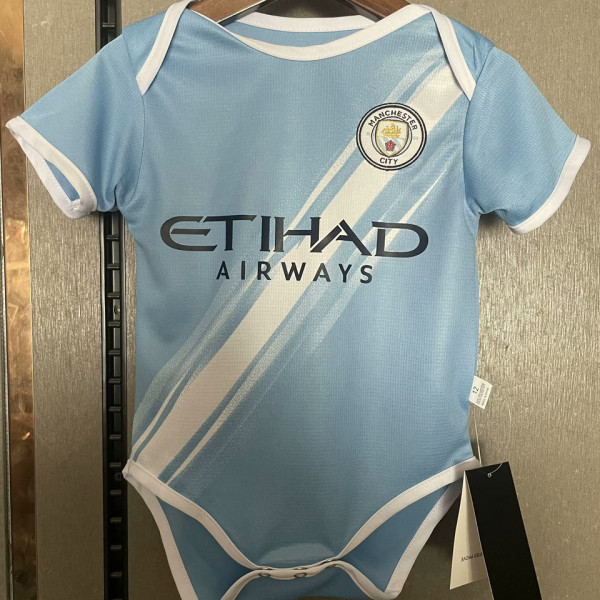 2025/26 Man City Home Blue Baby Suit
