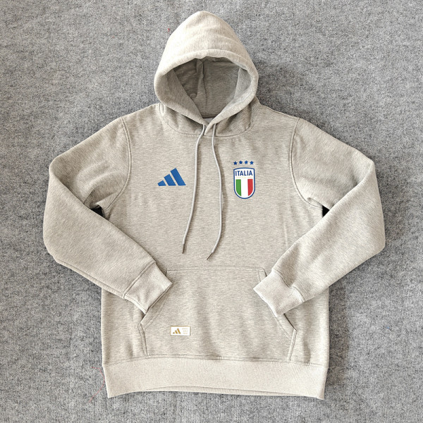 2025 Italy Grey Hoody 硅胶