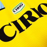 1998/1999 Lazio Yellow Retro Soccer Jersey