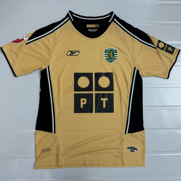 2003/2004 Lisbon Away Retro Soccer Jersey