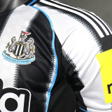 2025/26 Newcastle Home Player Version Soccer Jersey