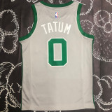 Celtics TATUM #0 Grey  NBA Jerseys
