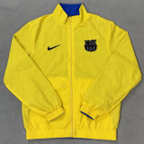 2026 BA Yellow And Blue Reversible Windbreaker 双面