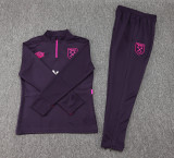 2025 West Ham Black Sweater Tracksuit