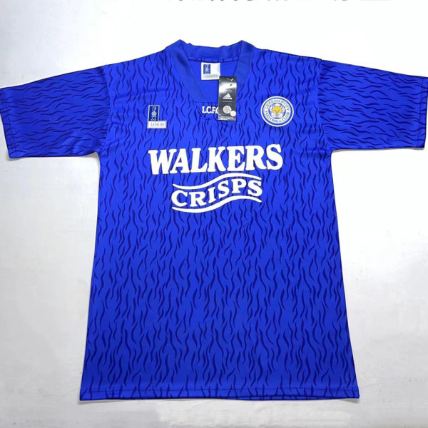 1992/94 Leicester City Home Blue Retro Soccer Jersey