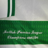 1998 Celtic Home Retro Soccer Jersey (With 97-98 Champion letters）