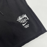 2025 Jordan Black Pure Cotton Fabric Casual Short Pants M15