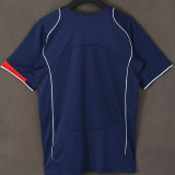 2004/2005 PSG Home Blue Retro Soccer Jersey
