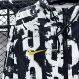 2025/26 BA Black White Windbreaker