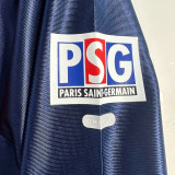 2001/2002 PSG Home Retro Long Sleeve Soccer Jersey