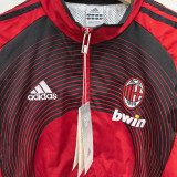 2025/26 AC Black Red Retro Windbreaker