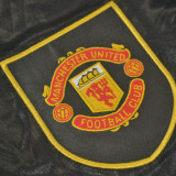 1994 M Utd Away Black Retro Soccer Jersey