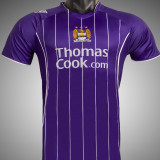 2007/08 Man City Away Purple Retro Jersey