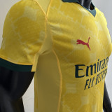 2025/26 AC Milan Third Yellow Player Version Soccer Jersey