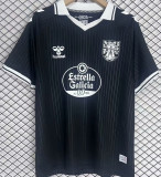2025 Celta 100th Anniversary Edition Black Fans Soccer Jersey