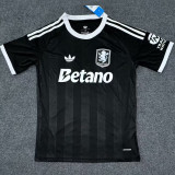 2025/26 Aston Villa GK Black Fans Soccer Jersey