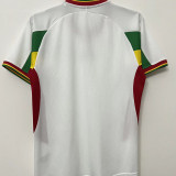 2002 Senegal Away White Retro Soccer Jersey
