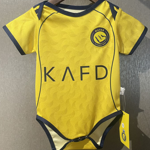 2025/26 Al Nassr Home Yellow Baby Suit