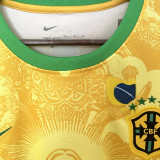 2024/25 Brazil Special Edition Yellow Fans Jersey