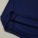 2010 Spain Away Royal Blue Retro Soccer Jersey