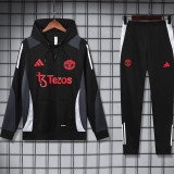 2025 M Utd Hoody Zipper Jacket Tracksuit
