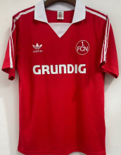 1980 Nürnberg Home Red Retro Soccer Jersey