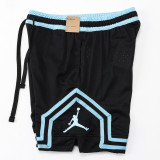 A2433 Jordan Blue Black Casual Short Pants