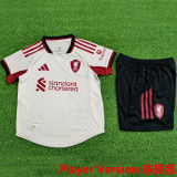 2025/26 LFC Away White Player Version Kids Jersey 球员版童装