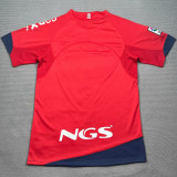 2010/12 Osasuna Home Red Retro Soccer Jersey
