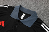 2025  M Utd Black POLO Training Tracksuit