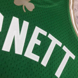 2003/04 Celtics GARNNETT #5 Retro Green NBA Jerseys热压