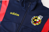 2025 Spain Sapphire Blue Jacket Tracksuit