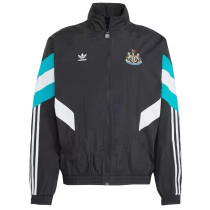 2024/25 Newcastle Black Windbreaker（Logo is no embroidery）