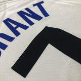 Nets DURANT # 7 White City Edition NBA Jerseys