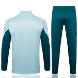 2025 Cruzeiro Light Green Kids Sweater Tracksuit
