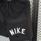 2025/26 NK Black Casual Short Pants  D703