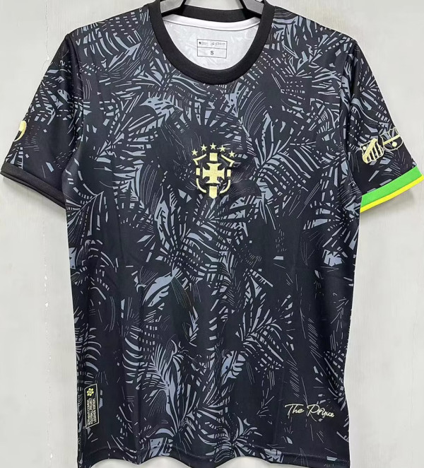 2023/24 Brazil Special Edition Black Fans Soccer Jersey