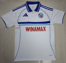 2025/26 Strasbourg Away White Fans Soccer Jersey 斯特拉斯堡