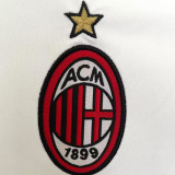 2004/2005 AC Milan Away White Retro Soccer Jersey