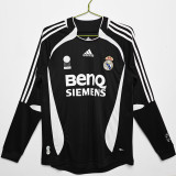 2006/07 RM Third Black Long Sleeve Retro Jersey