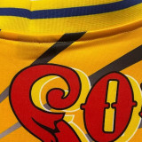 1995 Club America Home Yellow Retro Soccer Jersey